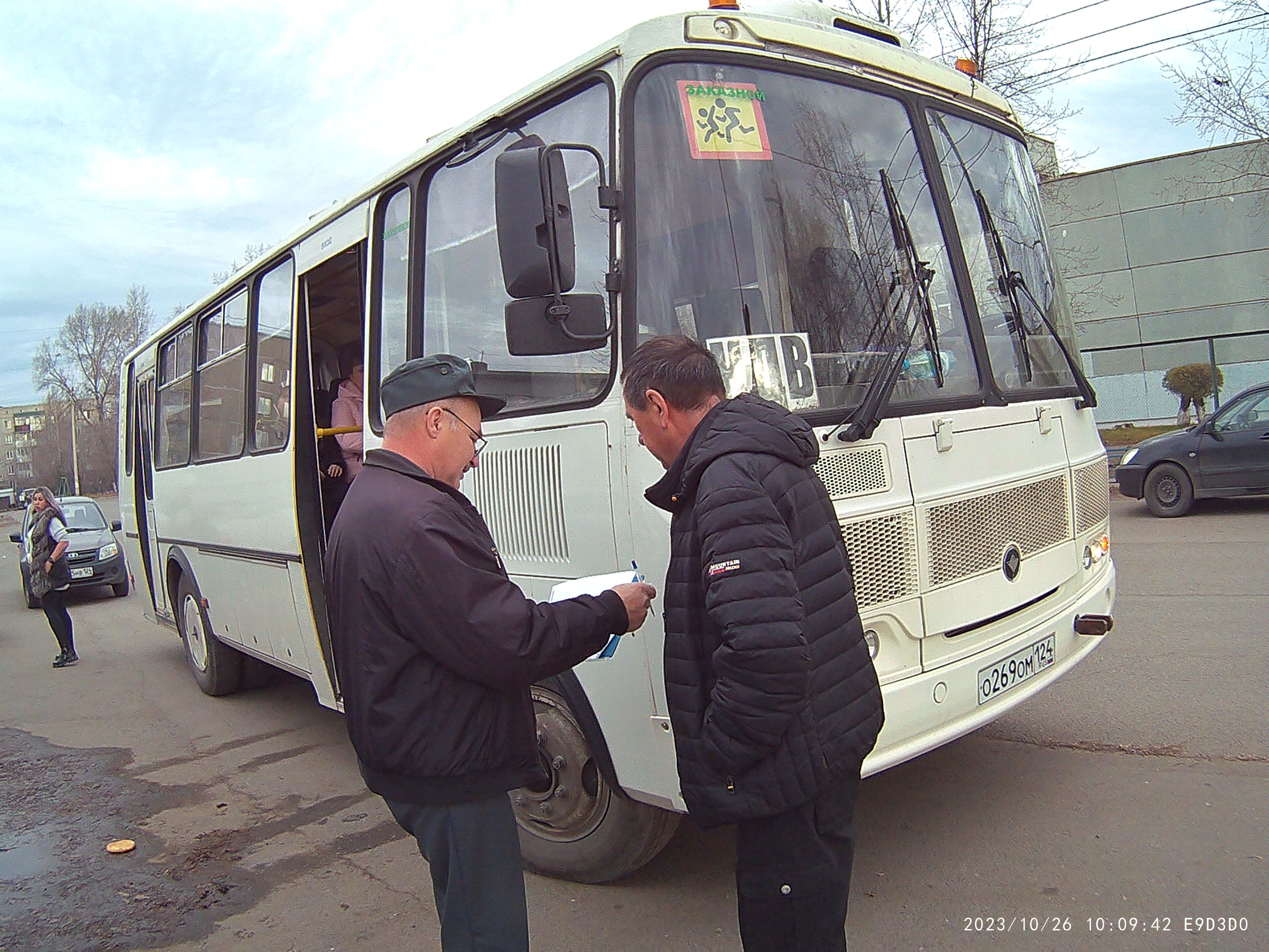 Рейд по перевозкам детей в г. Минусинске